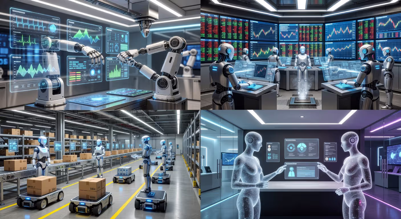 Real-world applications of AI agents across different industries