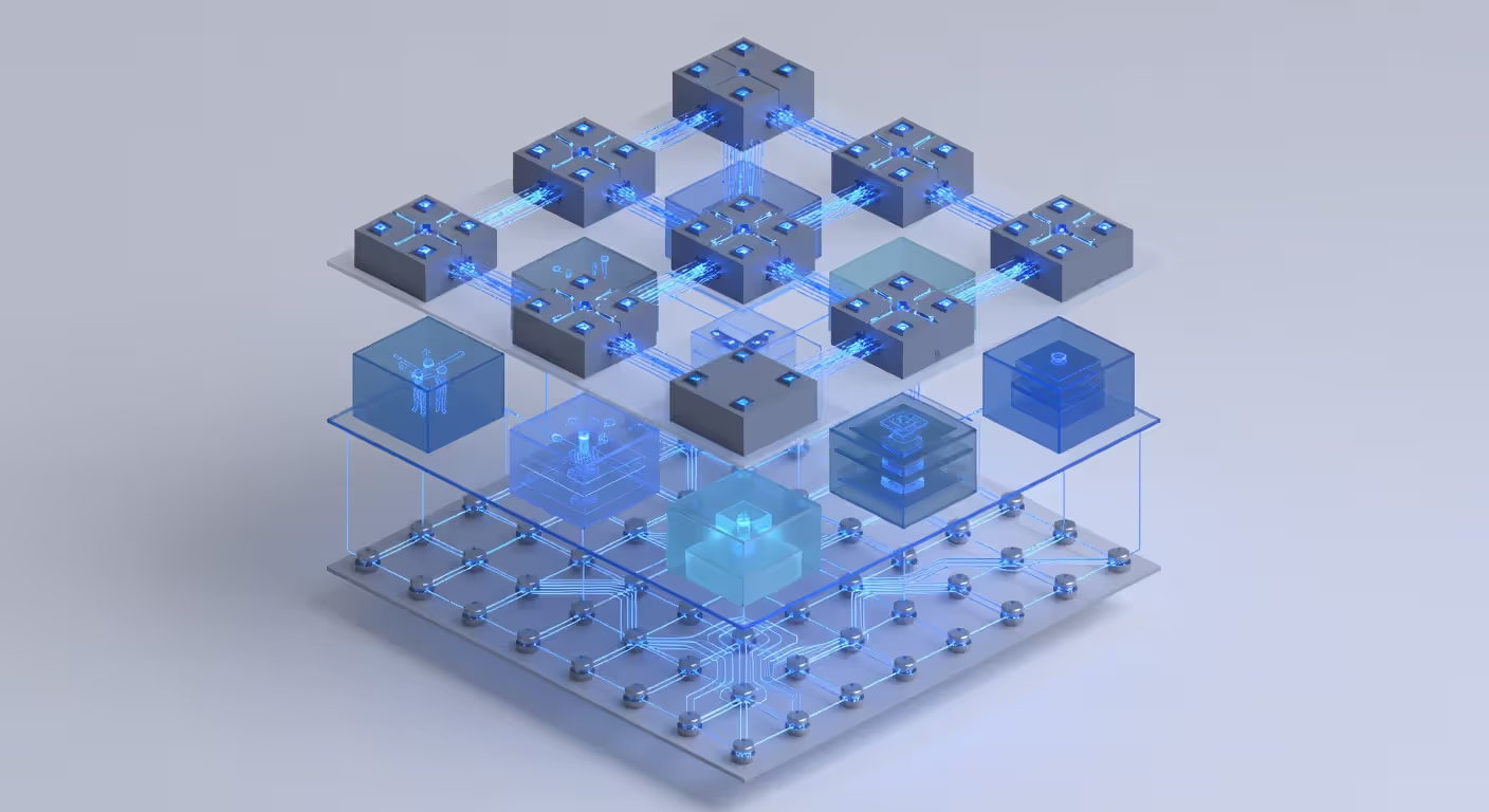AI agent infrastructure components diagram