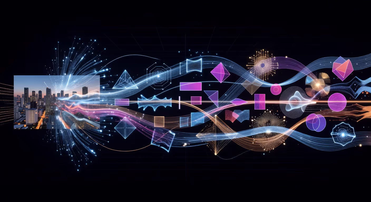 Image processing and pattern recognition workflow visualization