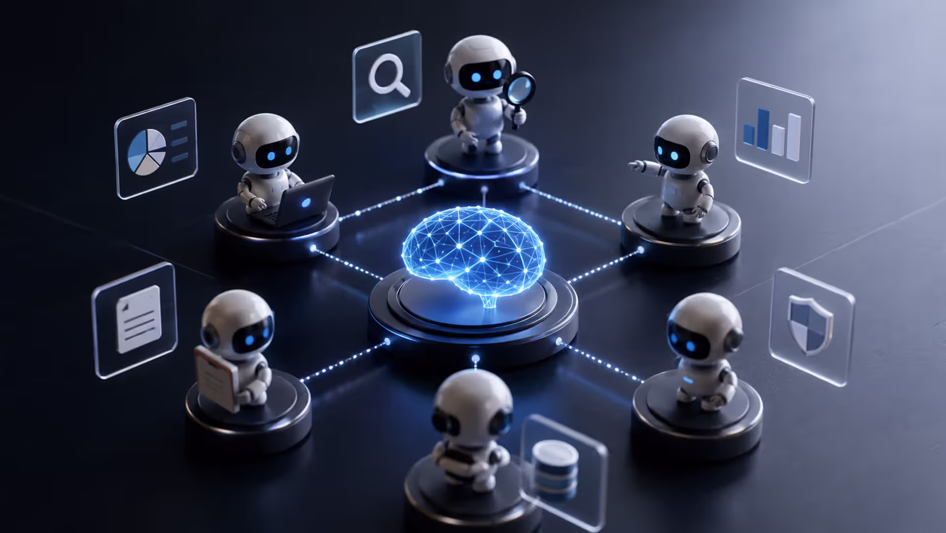 Collaborative AI Agents Working as One Intelligent Network