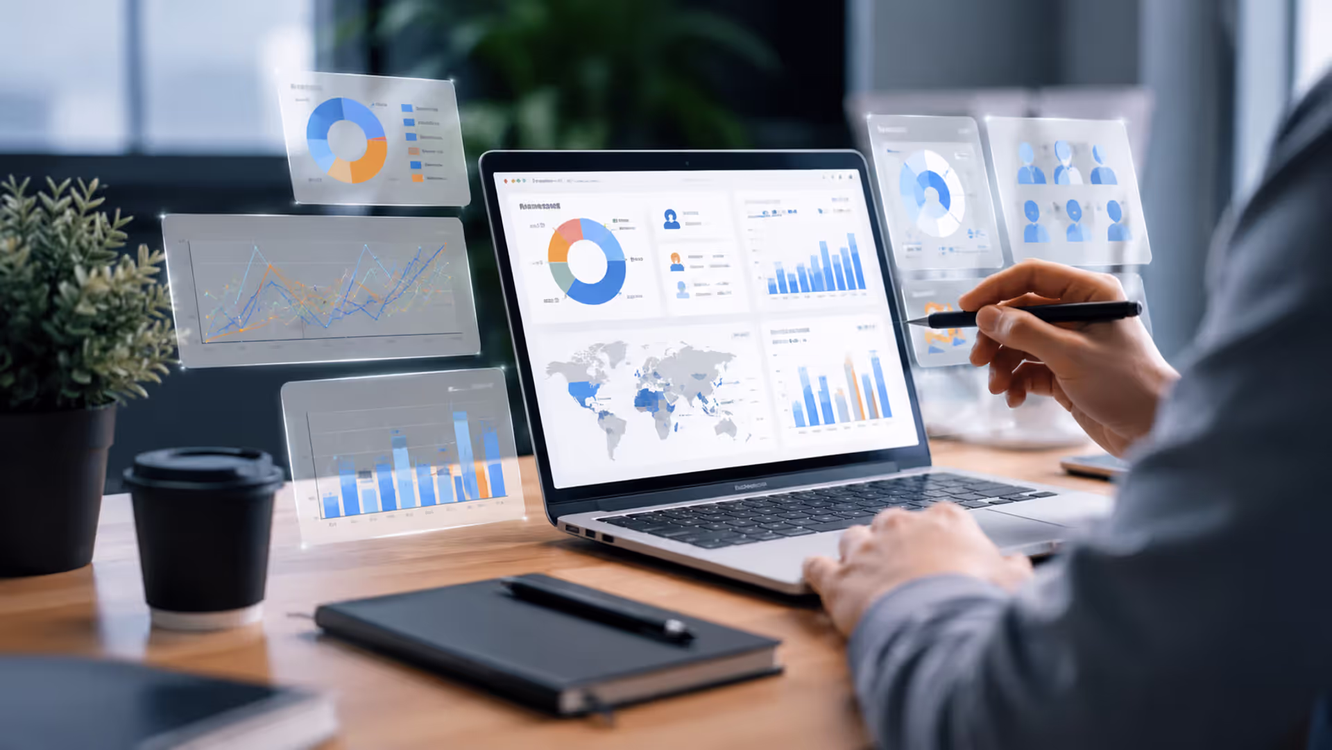 AI-Powered Marketing Visibility and Analytics Workspace