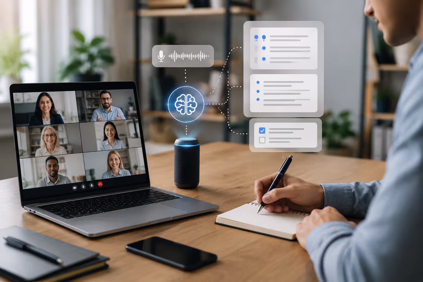 Smarter Meeting Notes With AI-Powered Productivity Tools